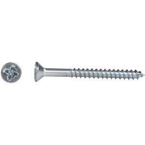 10X1 FH #2SQ WOOD SCREW 10630C