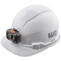 60107RL WH Hard Hat w/Lamp
